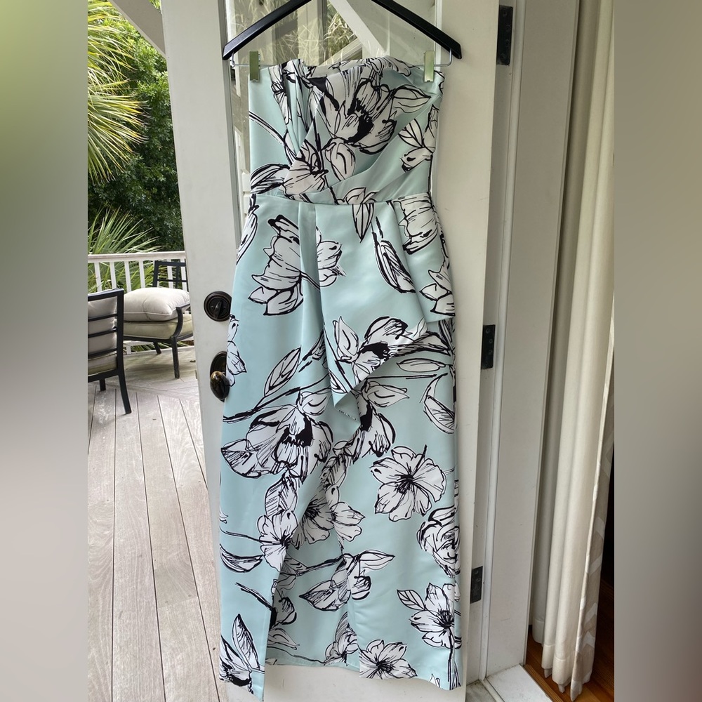 Parker Black strapless gown